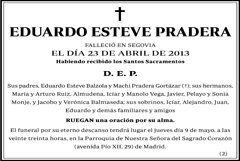 Eduardo Esteve Pradera